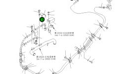 Шланг 02763-00643 Komatsu