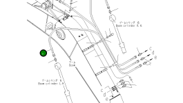 Шланг 20Y-70-31330 Komatsu