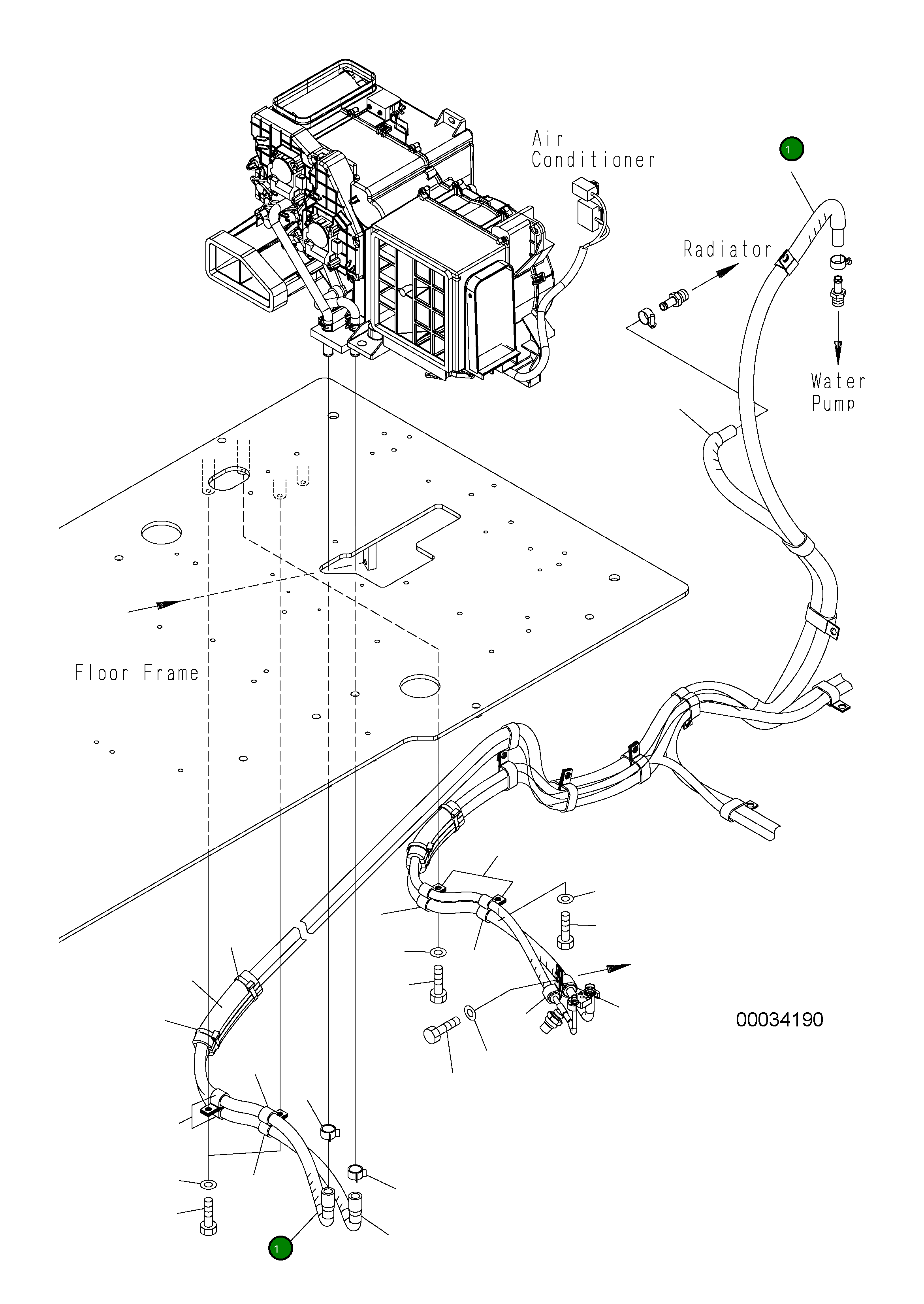 Шланг 20K-979-3246 Komatsu