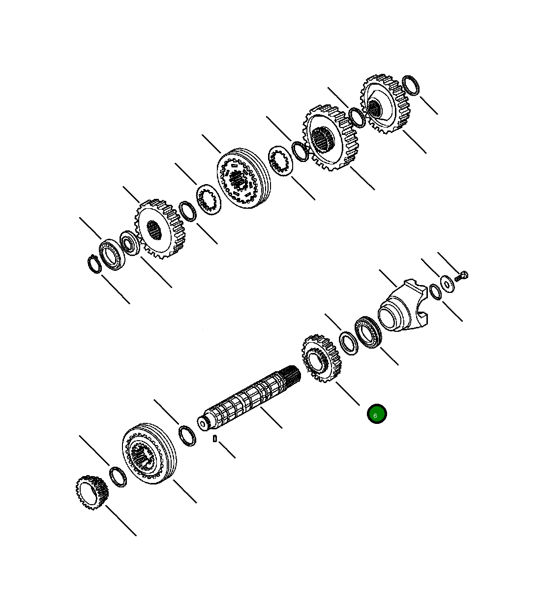 Шестерня, 3RD CA0131138 Komatsu