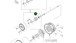 Шестерня 42C-22-14420 Komatsu