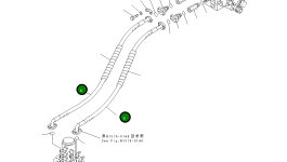 Шланг 20E-62-K6332 Komatsu