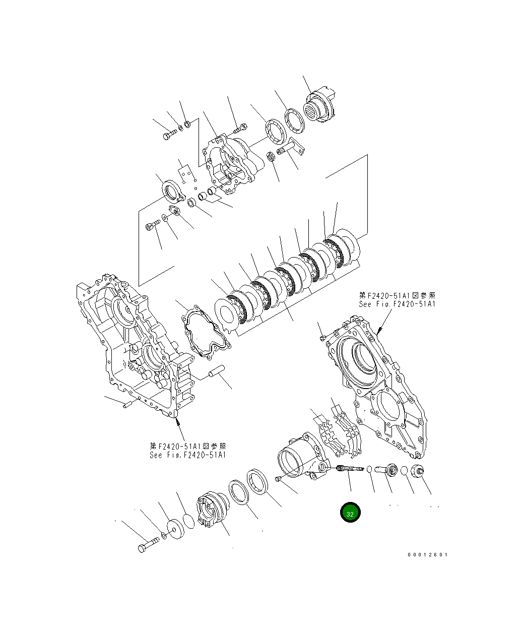 Шестерня 416-17-35190 Komatsu