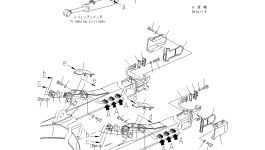 Шланг 134-Y16-1530 Komatsu
