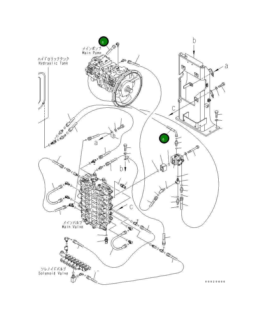 Шланг 02777-00209 Komatsu