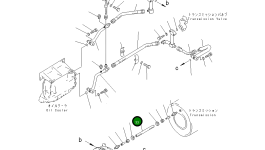 Шланг 07260-21428 Komatsu