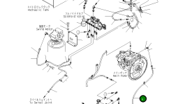 Шланг 20Y-62-51850 Komatsu