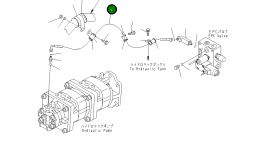 Шланг 02766-00420 Komatsu