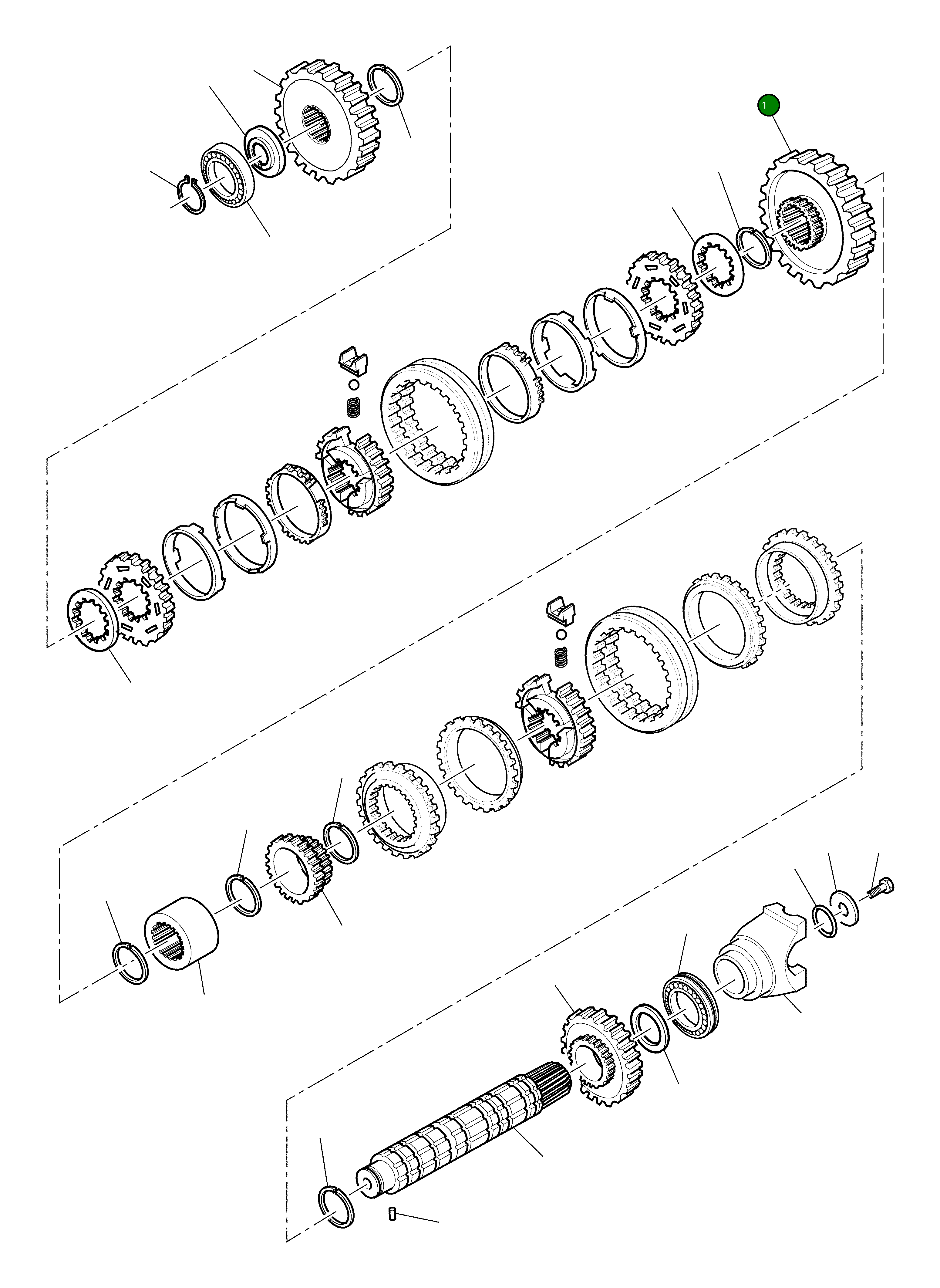 Шестерня CA0148784 Komatsu