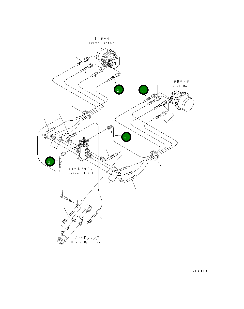 Шланг 20C-62-32911 Komatsu