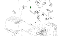 Шланг 20K-970-3510 Komatsu