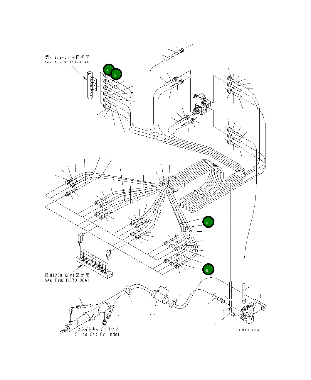Шланг 203-62-64651 Komatsu