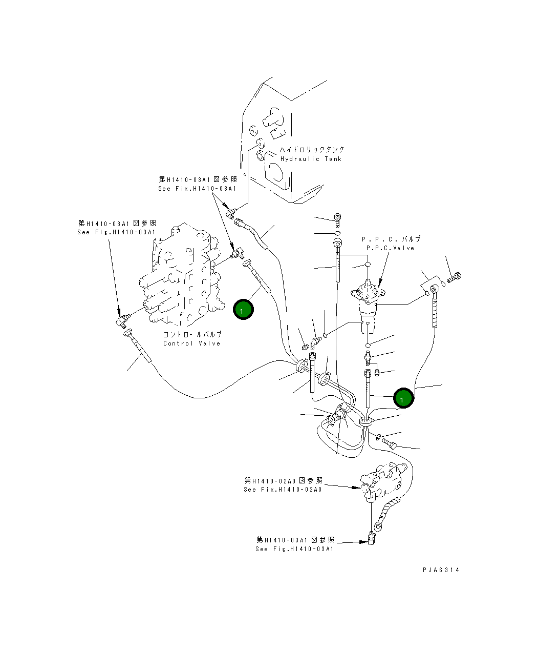 Шланг 14Z-43-12840 Komatsu