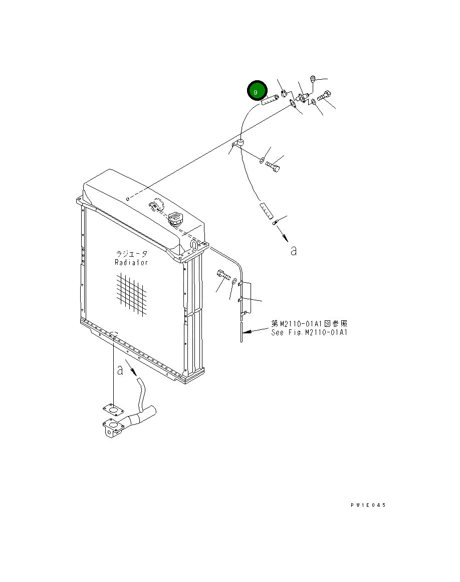 Шланг 09483-46130 Komatsu
