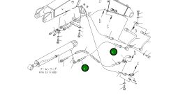 Шланг 07096-00404 Komatsu