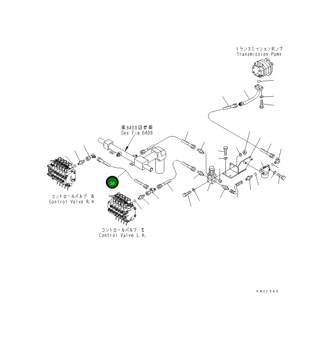 Шланг 07113-003A4 Komatsu