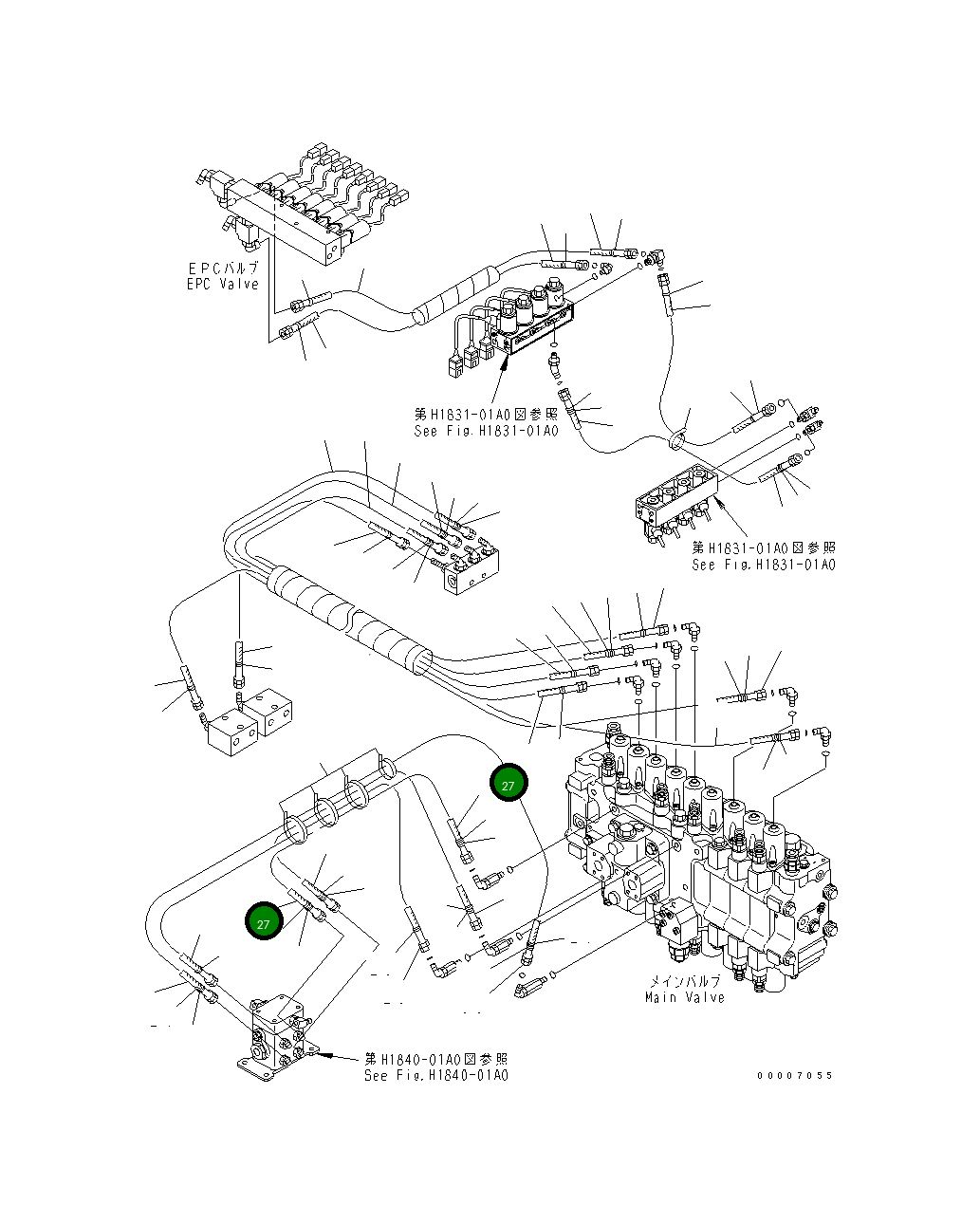 Шланг 02777-003A6 Komatsu