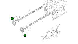Шестерня,R.H. 6215-41-1130 Komatsu