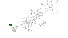 Шестерня 6221-33-1130 Komatsu
