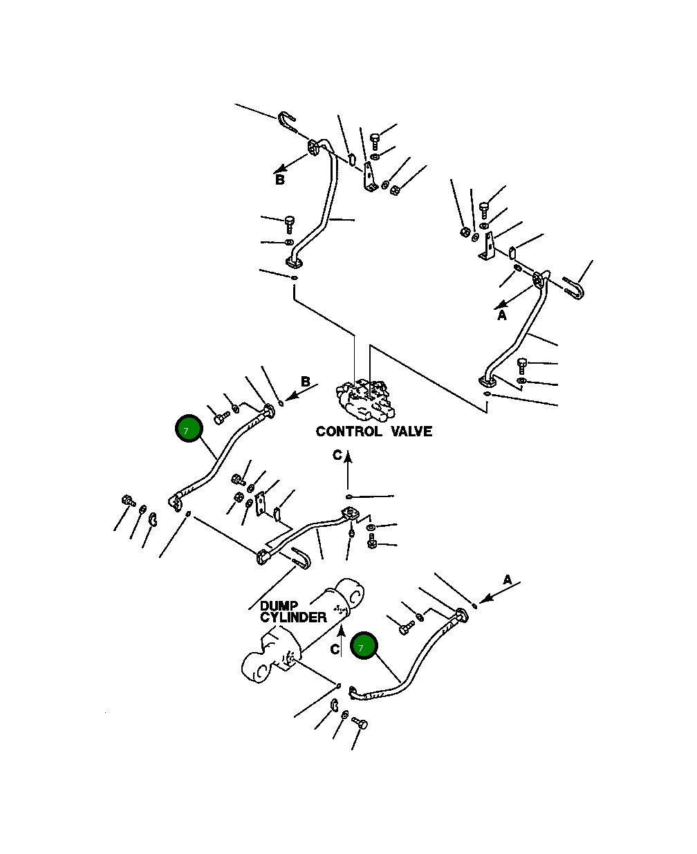 Шланг 07124-01416 Komatsu