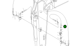 Шланг 20E-966-K280 Komatsu