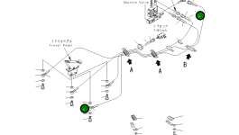 Шланг 20E-62-K1282 Komatsu