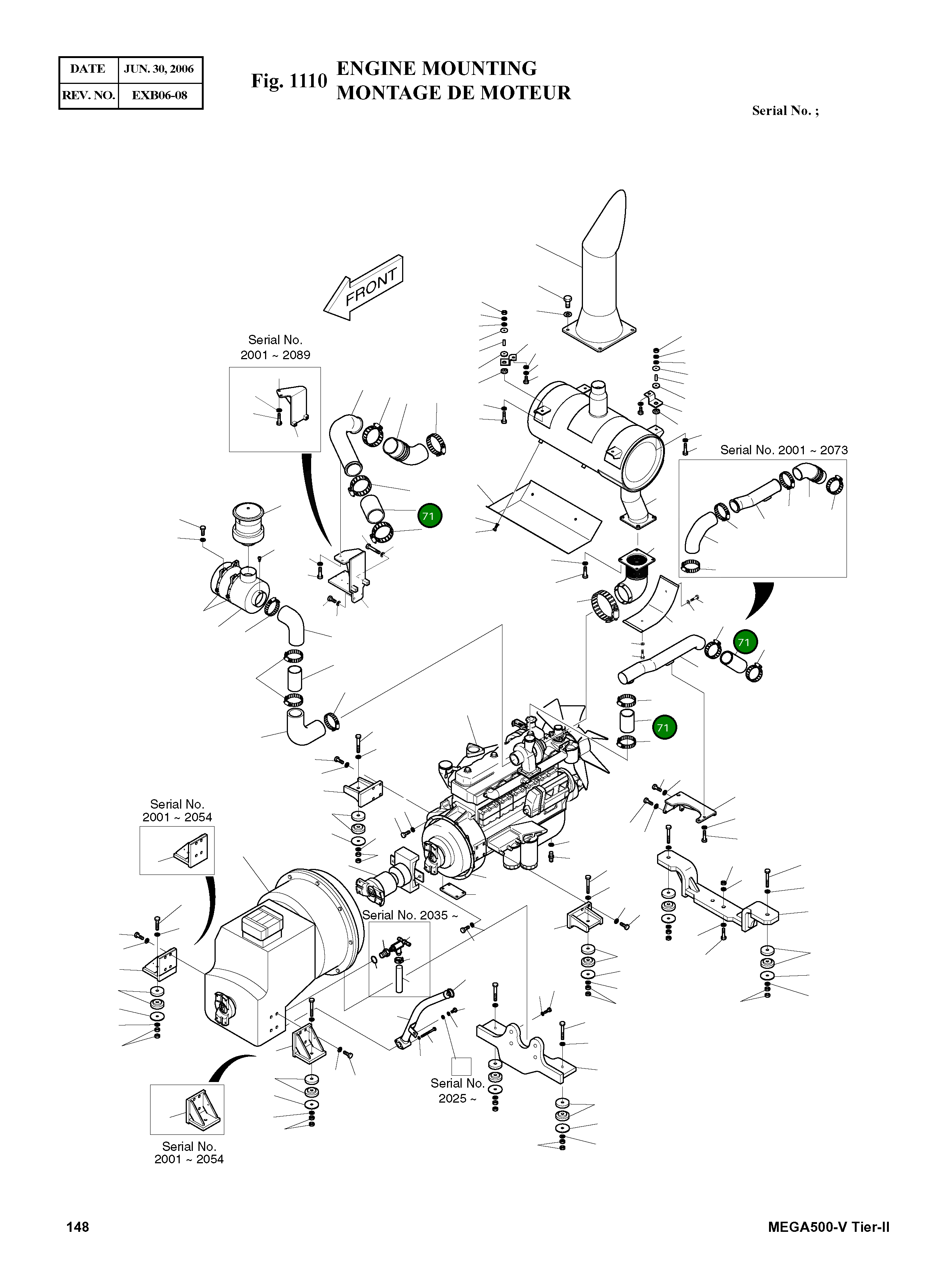 Шланг 185-00329 Komatsu