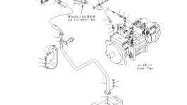 Шланг 02753-00203 Komatsu
