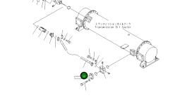 Шланг 07297-010A9 Komatsu