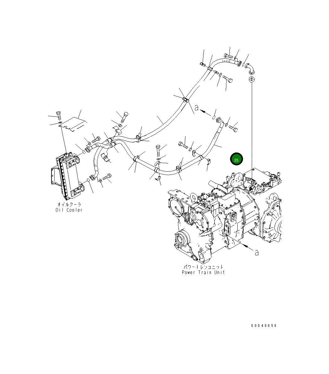 Шланг 195-49-44141 Komatsu