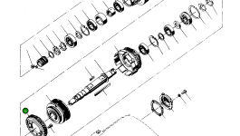 Шестерня 2887010M1 Komatsu