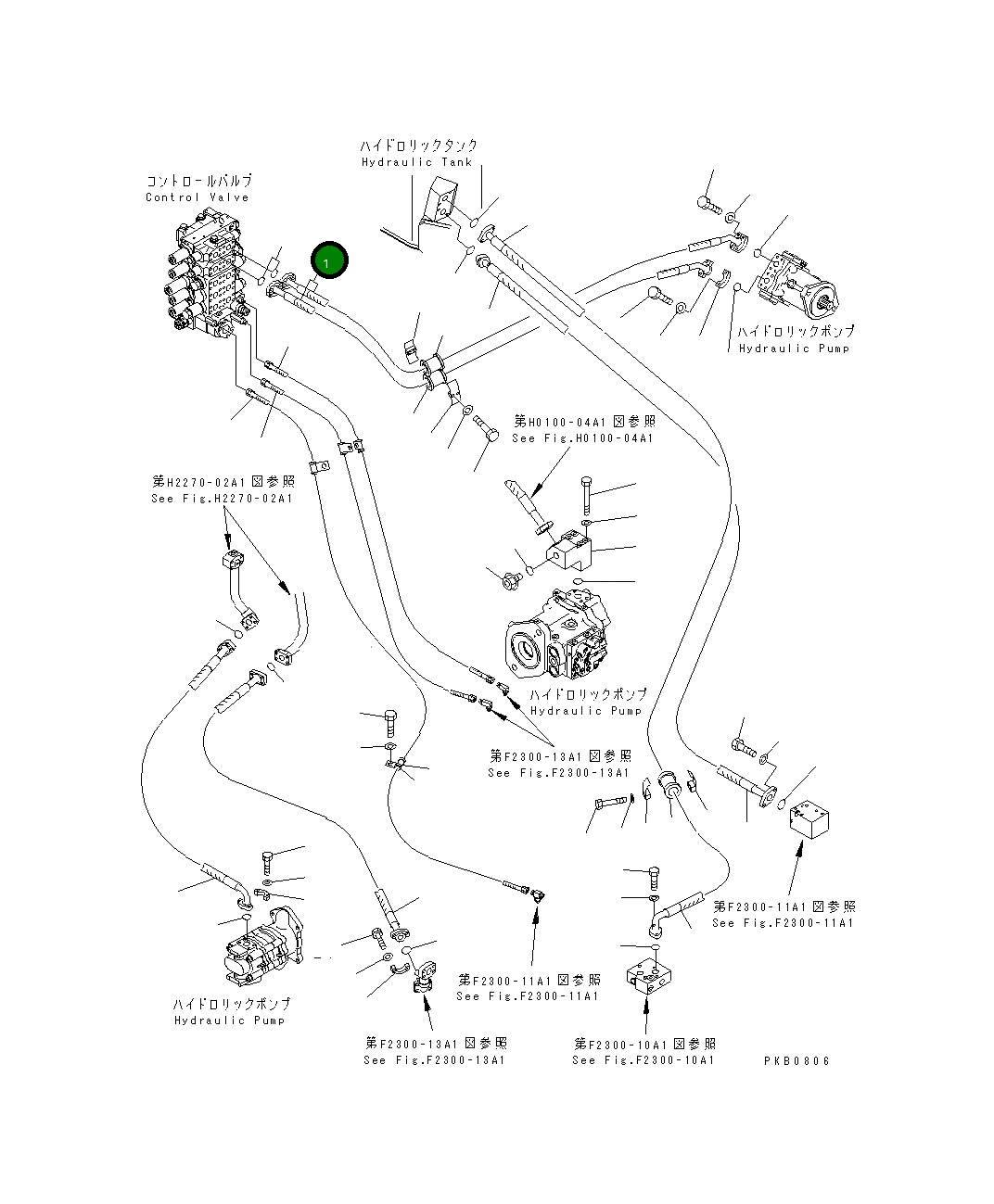 Шланг 17A-49-15571 Komatsu
