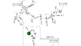 Шланг 07123-00233 Komatsu