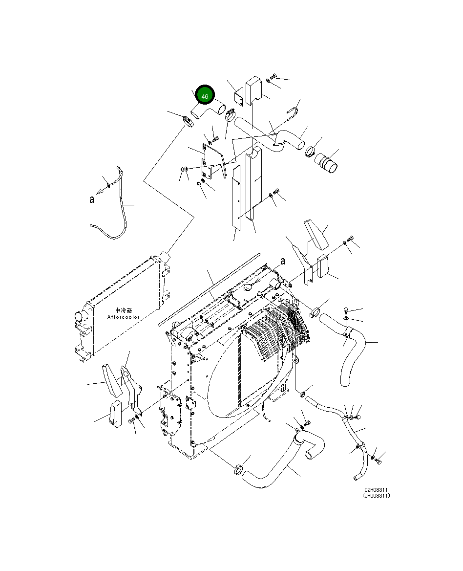 Шланг 207-01-75270 Komatsu