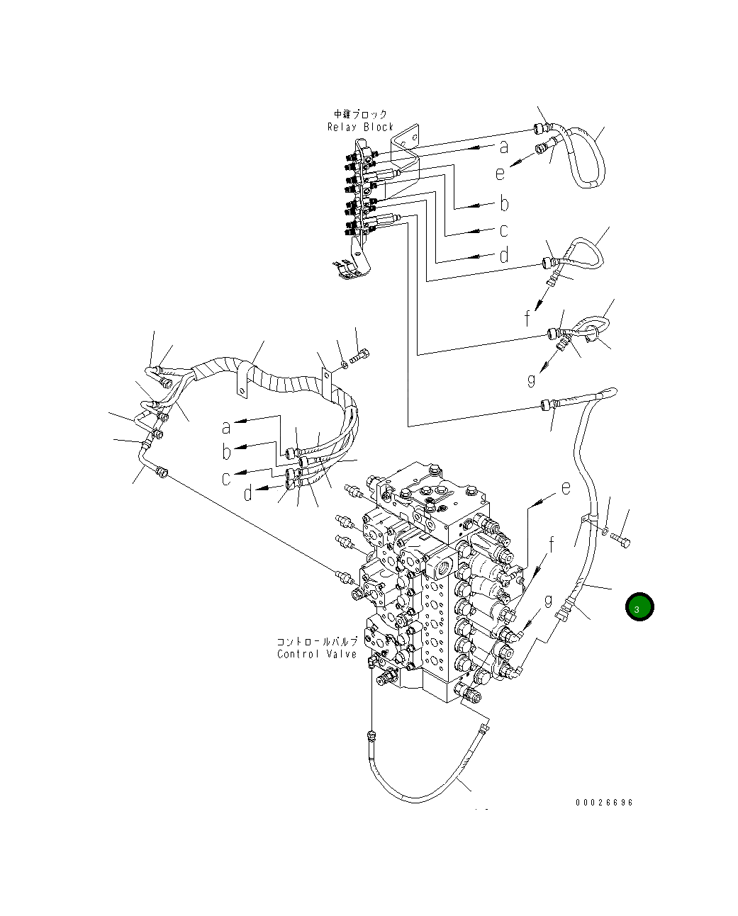 Шланг 208-62-73740 Komatsu