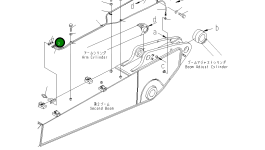 Шланг 20Y-70-K8071 Komatsu