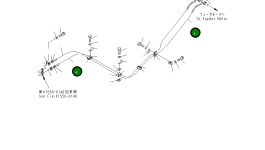 Шланг 07124-01069 Komatsu