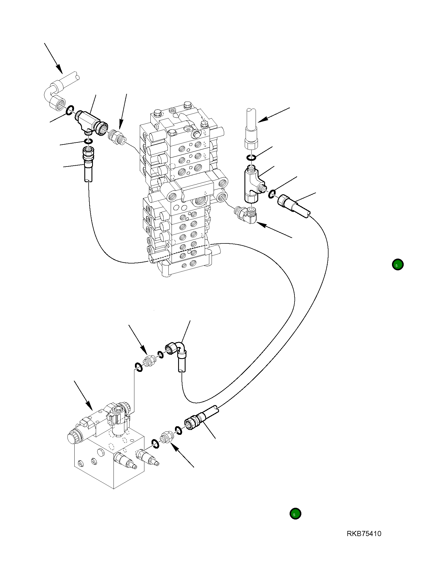 Шланг 02760-00511 Komatsu