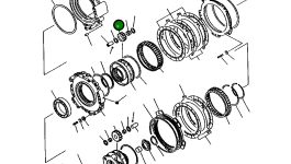 Шестерня 424-15-12421 Komatsu
