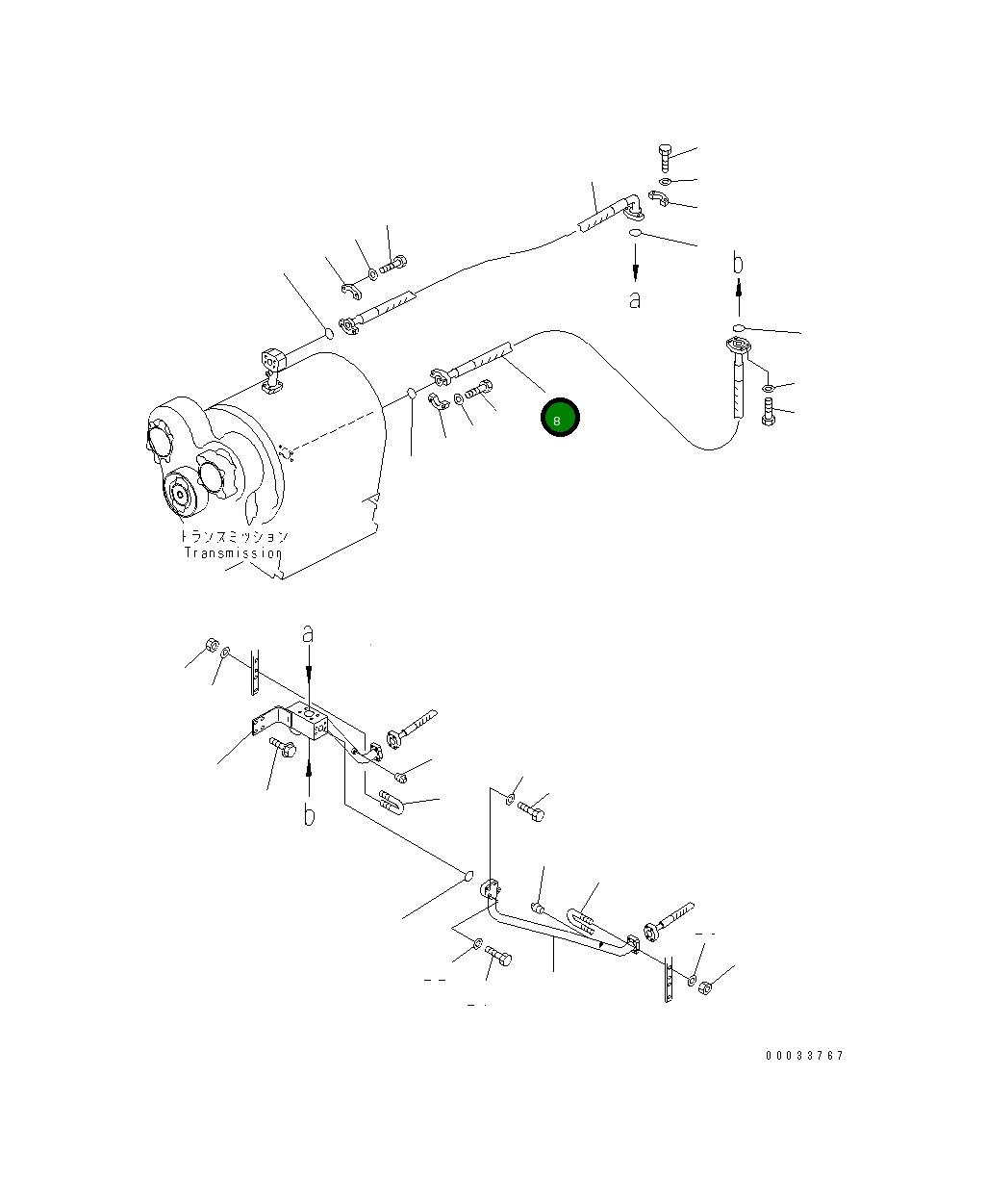 Шланг 07296-01411 Komatsu