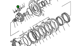 Шестерня 421-15-12410 Komatsu