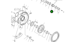 Шестерня 198-27-43190 Komatsu