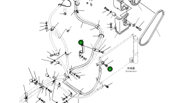 Шланг 20Y-810-D140 Komatsu