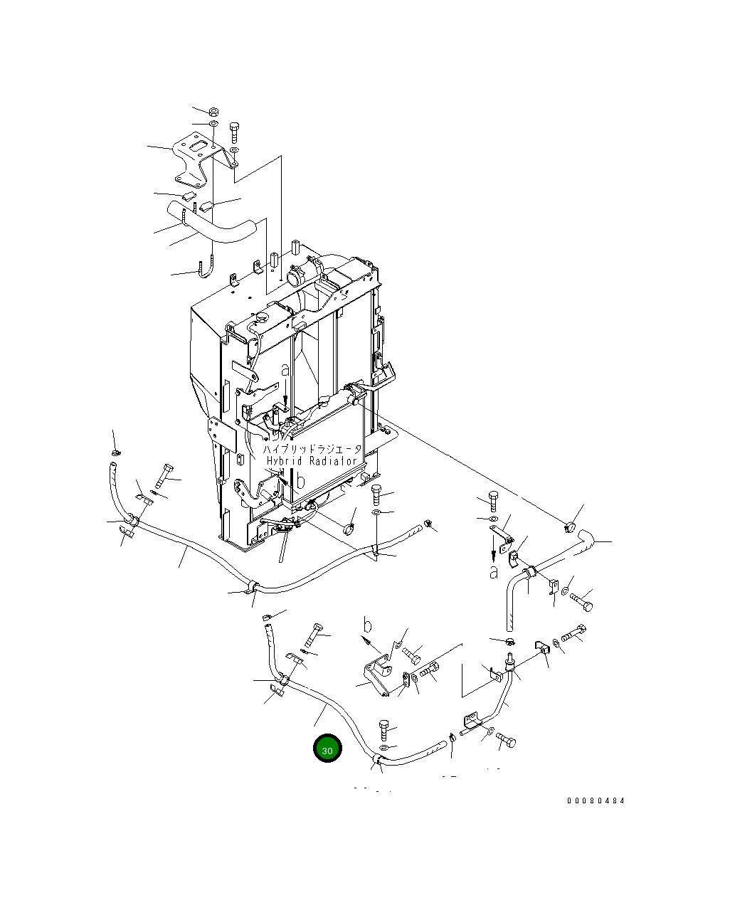 Шланг 205-03-33280 Komatsu