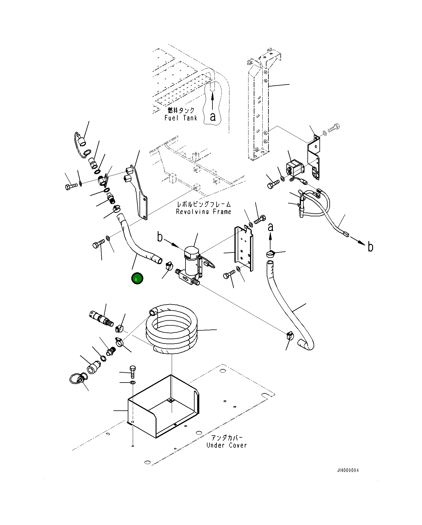 Шланг 207-04-75430 Komatsu