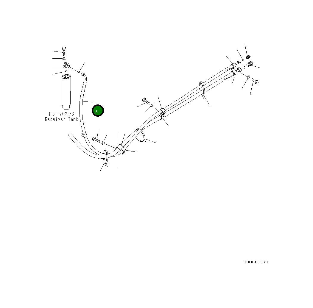 Шланг 198-911-6290 Komatsu