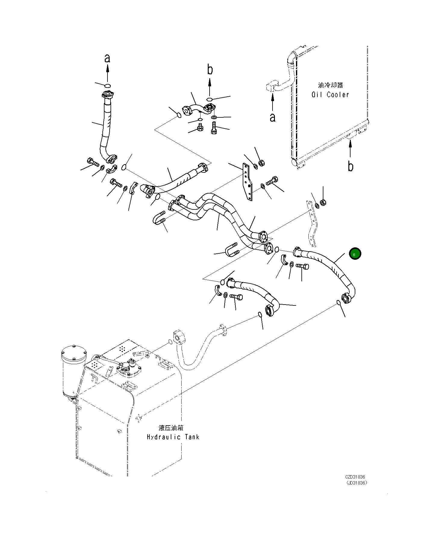 Шланг 07298-02009 Komatsu