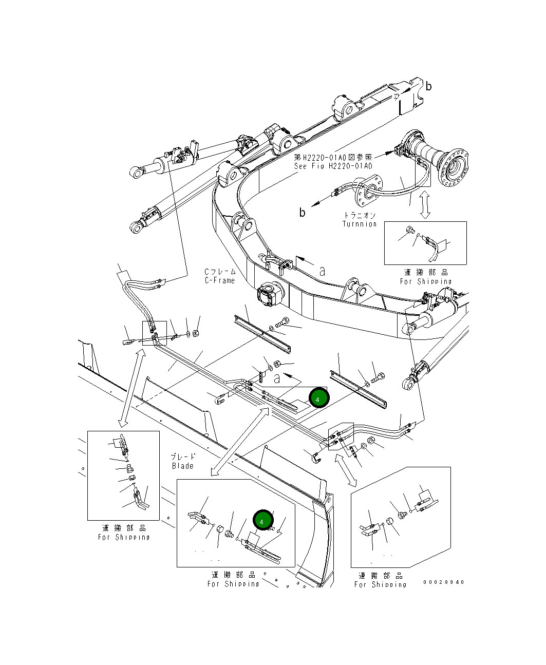 Шланг 154-70-72280 Komatsu