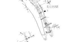 Шланг 209-62-45620 Komatsu