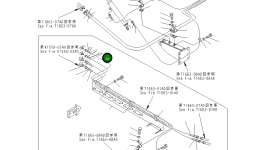 Шланг 07627-40235 Komatsu